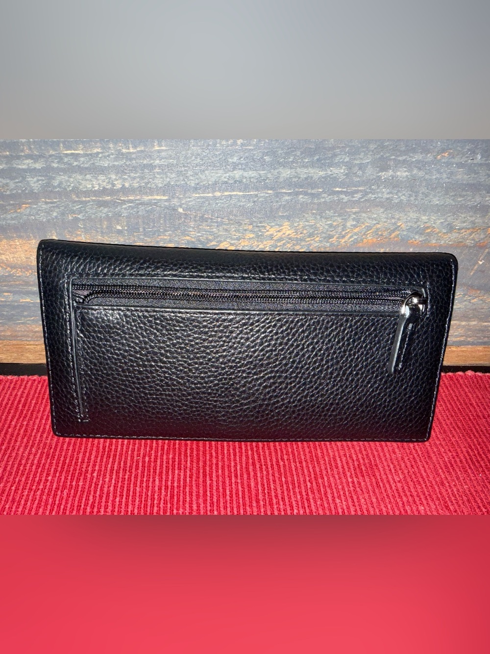 YNS Generic Black Leather Long Wallet - Picture 3 of 6
